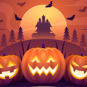 وکتور گرافیکی هالووین فرمت لایه باز ایلاستریتور